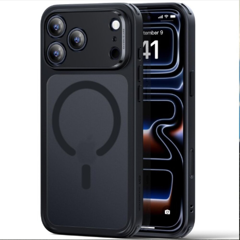 ESR for iPhone 17 Pro Max Case, Camera Control, MagSafe, Frosted Black